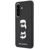 KARL LAGERFELD Protective Case für Samsung Galaxy A57 5G, Schwarz, mit Karl & Choupette Heads, Pins & Logo