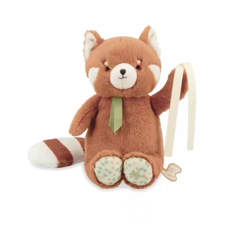 Kaloo Petit Songe Roter Panda Musik-Kuscheltier 20 cm Geschenkbox