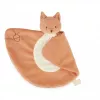 Kaloo Plume Grignoti Eichhörnchen Schmusetuch mit Silikon-Beißring, 23 cm