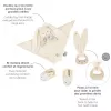 Kaloo 3-in-1 Geschenkset Hase (Kuscheltuch + Beißring + Stiefeletten) Creme Lapinoo Kollektion