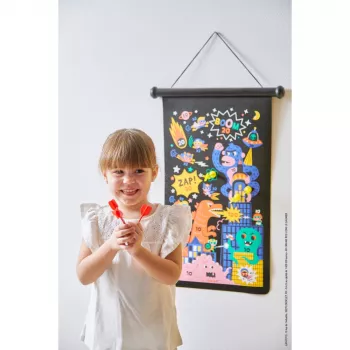 Janod Superhelden Magnetisches Dartspiel