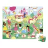 Janod Jigsaw Puzzle in Suitcase Princesses 36 Pieces 4+ Made in France