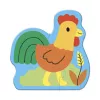 Janod Progressive Puzzle Set 5 Puzzles - 2, 4, 6, 8 and 10 Pieces Farm 2+