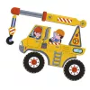 Janod Magnetibook Baustelle magnetisches Lernspiel