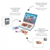 Janod Magnetibook Feuerwehr Magnetisches Kreativspiel-Set