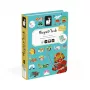 Janod Magnetibook Historia - Magnetisches Lernspielzeug für Kinder von 3-8 Jahren