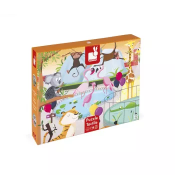 Janod Zoo Train Holzspielset 20 Teile