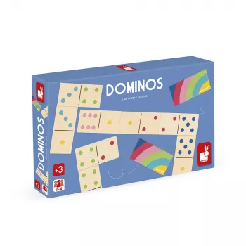 Janod Pure Domino Holzspiel 3+