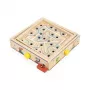 Janod Applepop Kugellabyrinth-Spiel – Holzlabyrinth mit Magnetstift für Kinder ab 5