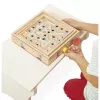 Janod Applepop Kugellabyrinth-Spiel – Holzlabyrinth mit Magnetstift für Kinder ab 5