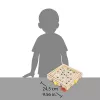 Janod Applepop Kugellabyrinth-Spiel – Holzlabyrinth mit Magnetstift für Kinder ab 5