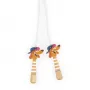 Janod Applepop Hundespringseil mit Holzgriffen 3+