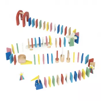 Janod Domino Hindernisparcours 100 Teile 3+