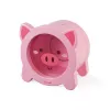 Janod Wooden Piggy Bank Pink Natural Wood J04653