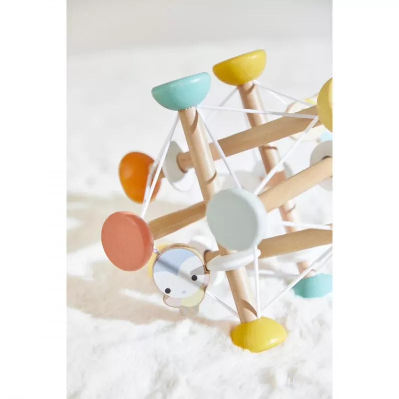 Janod Pure Sensorikball aus Holz ab 12 Monaten