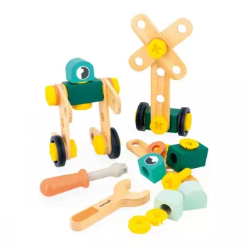 Janod Brico'kids 50-teiliges Baukasten-Set ab 3 Jahren