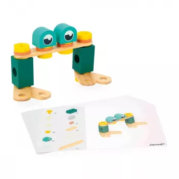 Janod Brico'kids 50-teiliges Baukasten-Set ab 3 Jahren