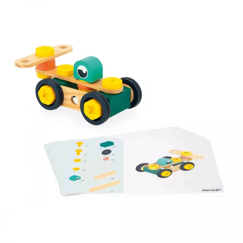 Janod Brico'kids 100-teiliges Baukasten-Set ab 3 Jahren