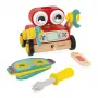 Janod Brico'Kids Holzroboter zum Zusammenbauen und Ziehen 2+