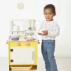 Janod Holz-Spielküche mit 10 Zubehörteilen Shiny Grandma 3+