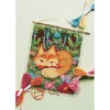 Janod Kreativ-Stickerset Leinwand Fuchs 8+