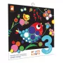 Janod My Arts & Crafts Runde Aufkleber Kreativ Mehrfarbig Set