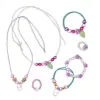 Janod Magic Fairies kreatives Schmuck-Bastelset mit Aufbewahrungsbox, 6+