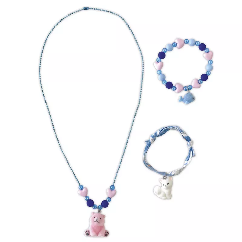 Janod DIY Schmuckherstellungsset Kleine Tiere 6+