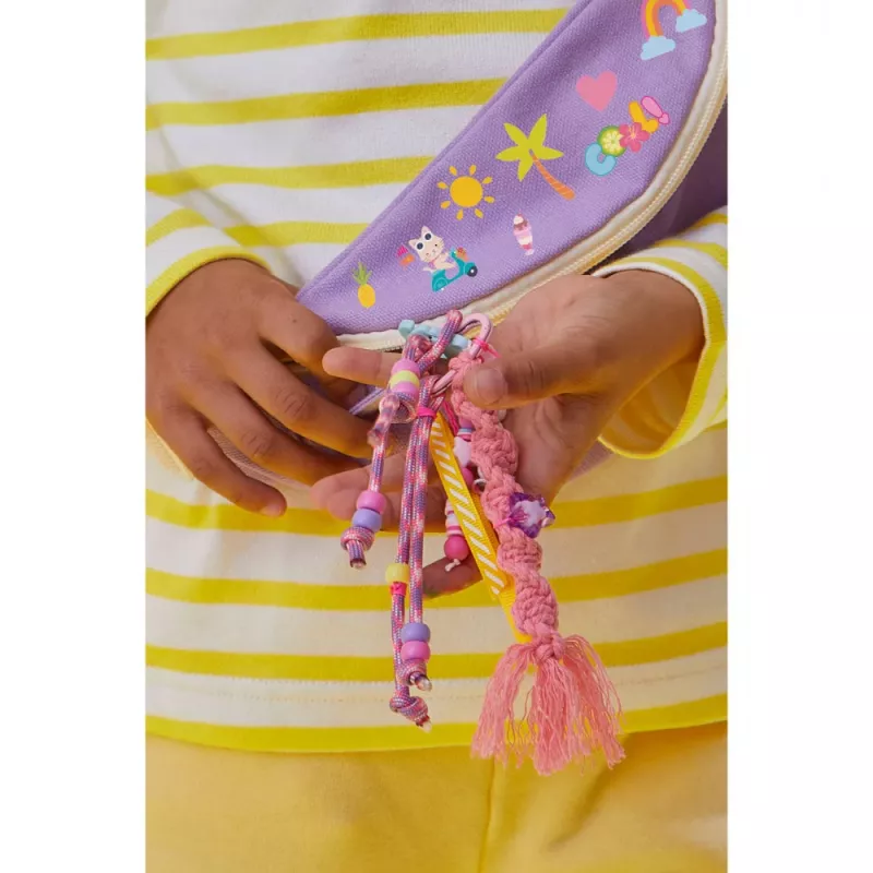 Janod DIY Bag Charm Kreativset für Schlüsselanhänger, Filz-Bastelset, ab 7 Jahren