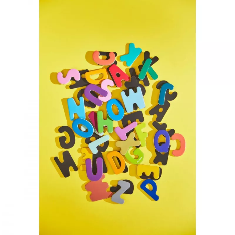 Janod Magnetische Holzbuchstaben Alphabet 52 Teile 3+