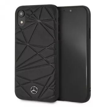Mercedes-Benz MEPERHCI61QGLBK iPhone XR Black Hardcase Twister