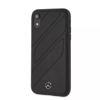 Mercedes-Benz MEHCI61THLBK New Organic I Hard Case für Apple iPhone Xr - Schwarz