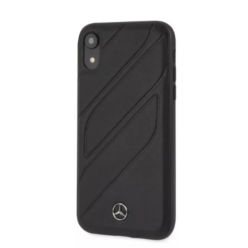 Mercedes-Benz MEHCI61THLBK New Organic I Hard Case für Apple iPhone Xr - Schwarz