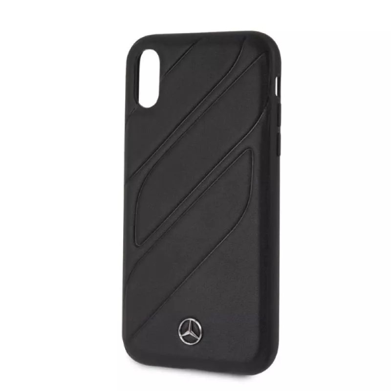 Mercedes-Benz MEHCI61THLBK New Organic I Hard Case für Apple iPhone Xr - Schwarz