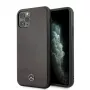 Mercedes-Benz Wood Line Rosewood Hard Case für Apple iPhone 11 Pro Max - Braun