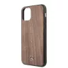 Mercedes-Benz Wood Line Walnut Hard Case für Apple iPhone 11 Pro Max - Braun