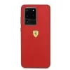 Ferrari Hardcase FESSIHCS69RE Silikon-Rückseitenhülle für Samsung Galaxy S20 Ultra - Rot