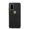 Ferrari Hardcase FESSIHCS67BK Silikon-Rückseitenhülle für Samsung Galaxy S20+ (G985) - Schwarz
