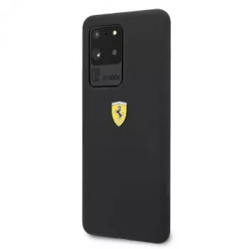 Ferrari Hardcase FESSIHCS69BK Silikonhülle für Samsung Galaxy S20 Ultra - Schwarz