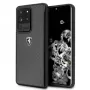 Ferrari Hardcase FEHCAHCS69BK für Samsung Galaxy S20 Ultra, Black Carbon Heritage
