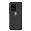 Ferrari Hardcase FEHQUHCS69BK Heritage für Samsung Galaxy S20 Ultra, Schwarz