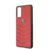 Ferrari Hardcase FEHQUHCS62RE Heritage für Samsung Galaxy S20, Rot