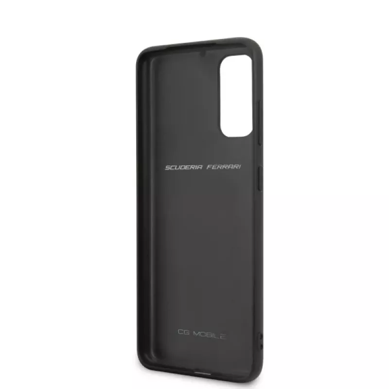 Ferrari Hardcase FEHQUHCS62RE Heritage für Samsung Galaxy S20, Rot