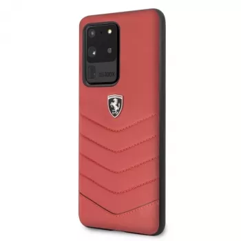 Ferrari Hardcase FEHQUHCS69RE für Samsung Galaxy S20 Ultra G988, Red Heritage