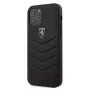 Ferrari Off Track Quilted Hardcase für Apple iPhone 12 Pro Max 6,7 inch Schwarz