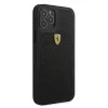 Ferrari FESPEHCP12LBK iPhone 12 Pro Max 6,7 Zoll Hard Case On Track Perforated Schwarz