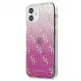 Guess GUHCP12SPCU4GGPI iPhone 12 mini 5,4 Zoll Pink Hard Case 4G Gradient
