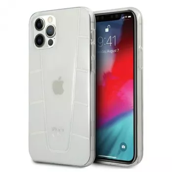MERCEDES-BENZ MEHCP12MCLCT Clear Hardcase für iPhone 12/12 Pro 6,1 Zoll Transparent Line