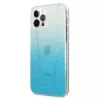Mercedes-Benz MEHCP12MCLGBL iPhone 12/12 Pro 6,1 Zoll Blaue Hardcase Transparent Line
