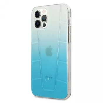Mercedes-Benz MEHCP12MCLGBL iPhone 12/12 Pro 6,1 Zoll Blaue Hardcase Transparent Line
